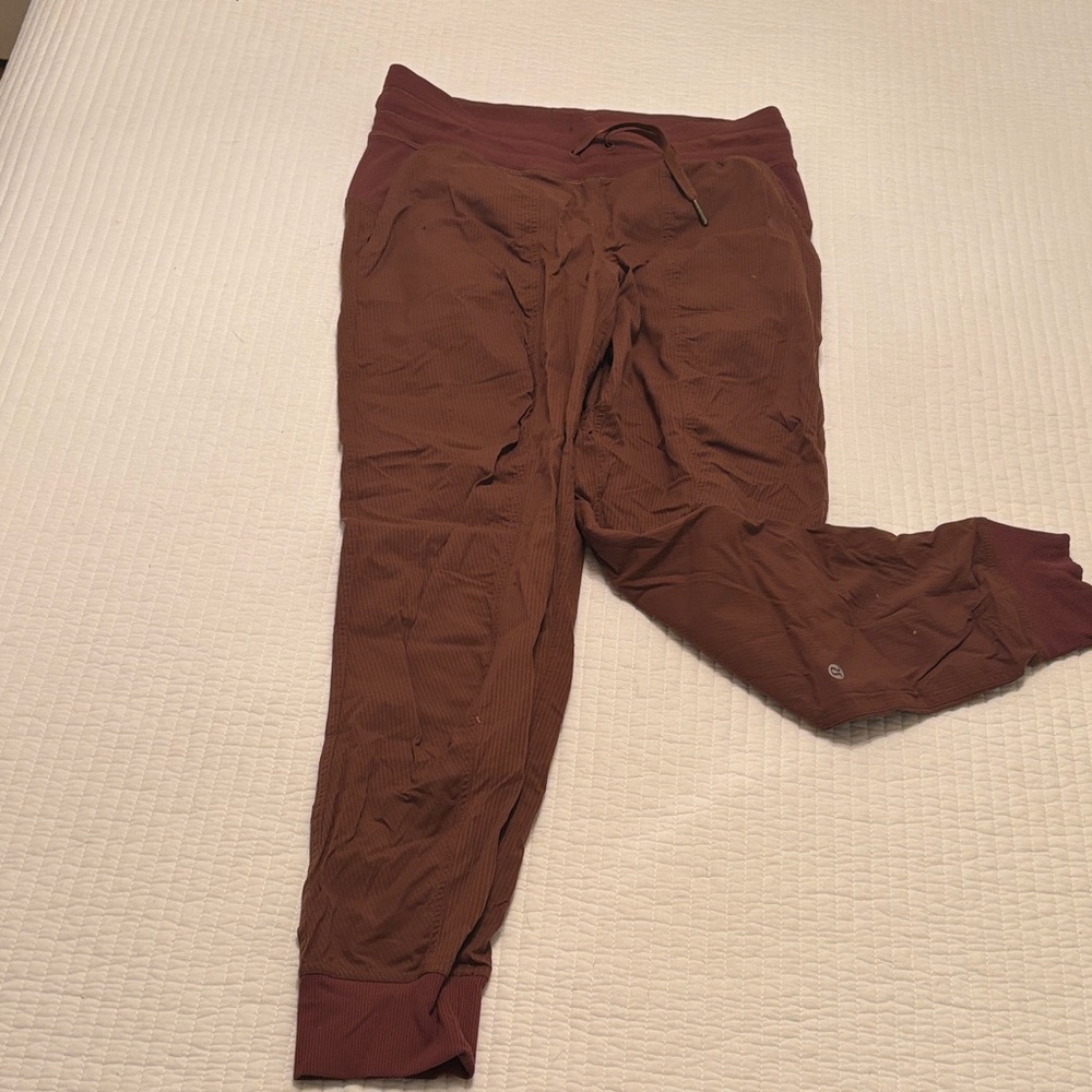 lululemon athletica Brown Track Pants